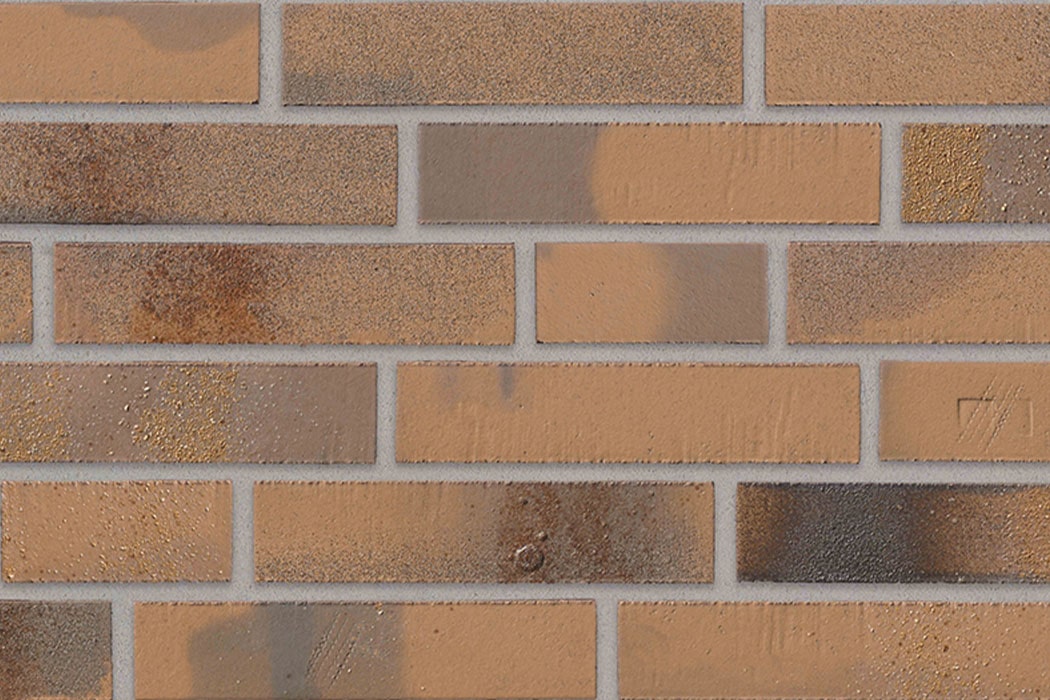 Clinker brick slips DF 240 x 52 mm copper red