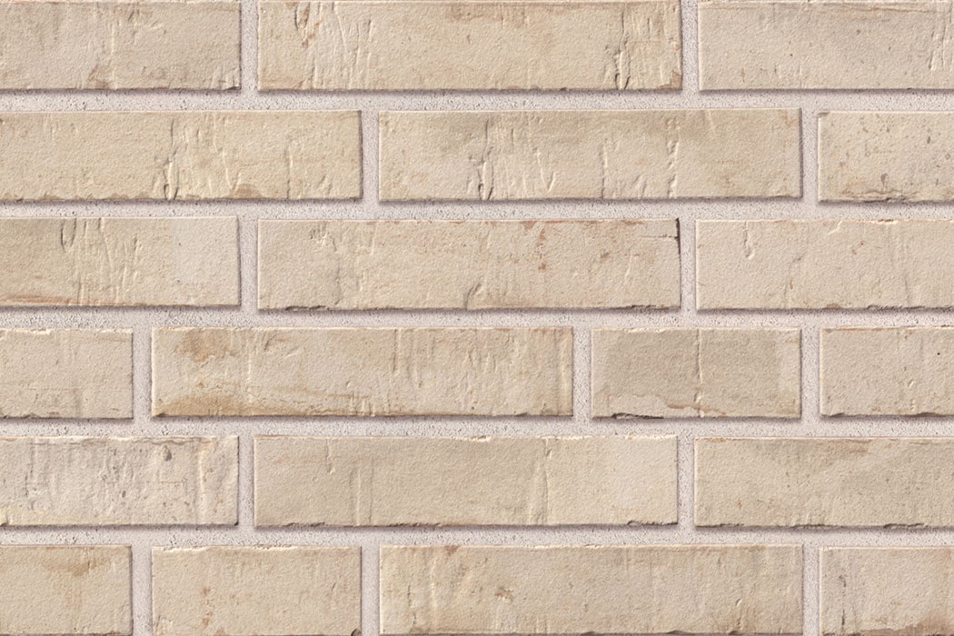 Clinker brick slips DF 240 x 52 mm light beige engobed