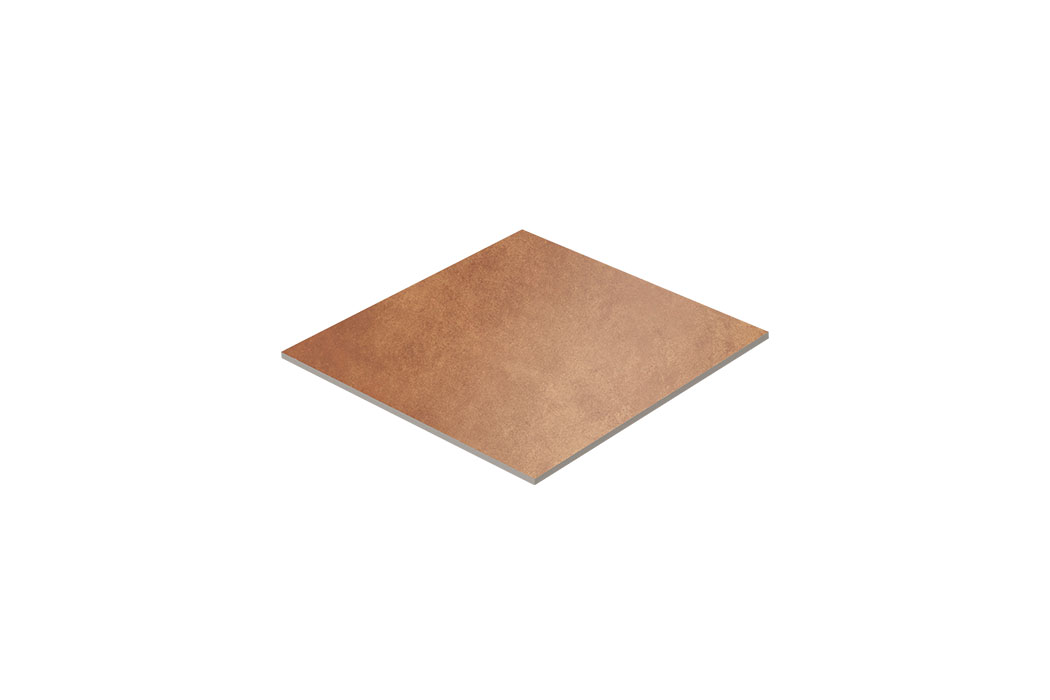 Porcelain stoneware floor and wall tile 60 x 60 cm cotto matt