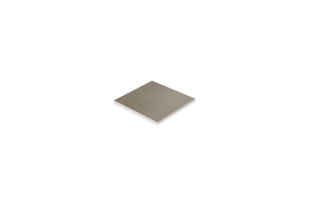 Stoneware floor and wall tile 30 x 30 cm taupe