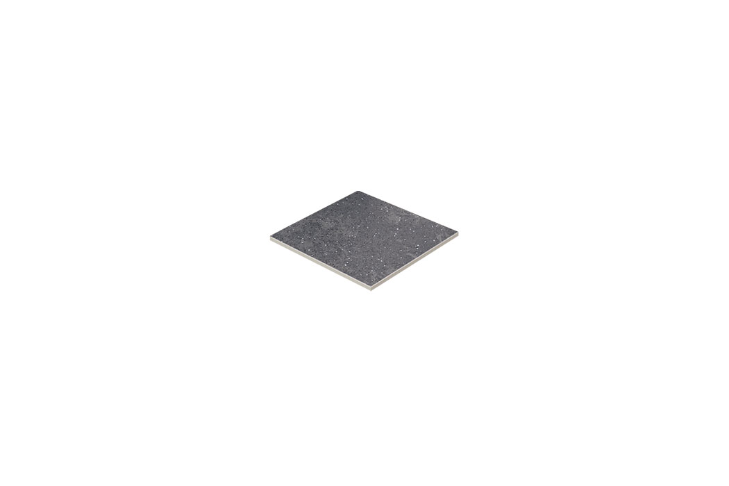 Stoneware floor and wall tile 30 x 30 cm nero