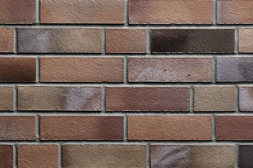 Clinker brick slips NF 240 x 71 mm red flashed