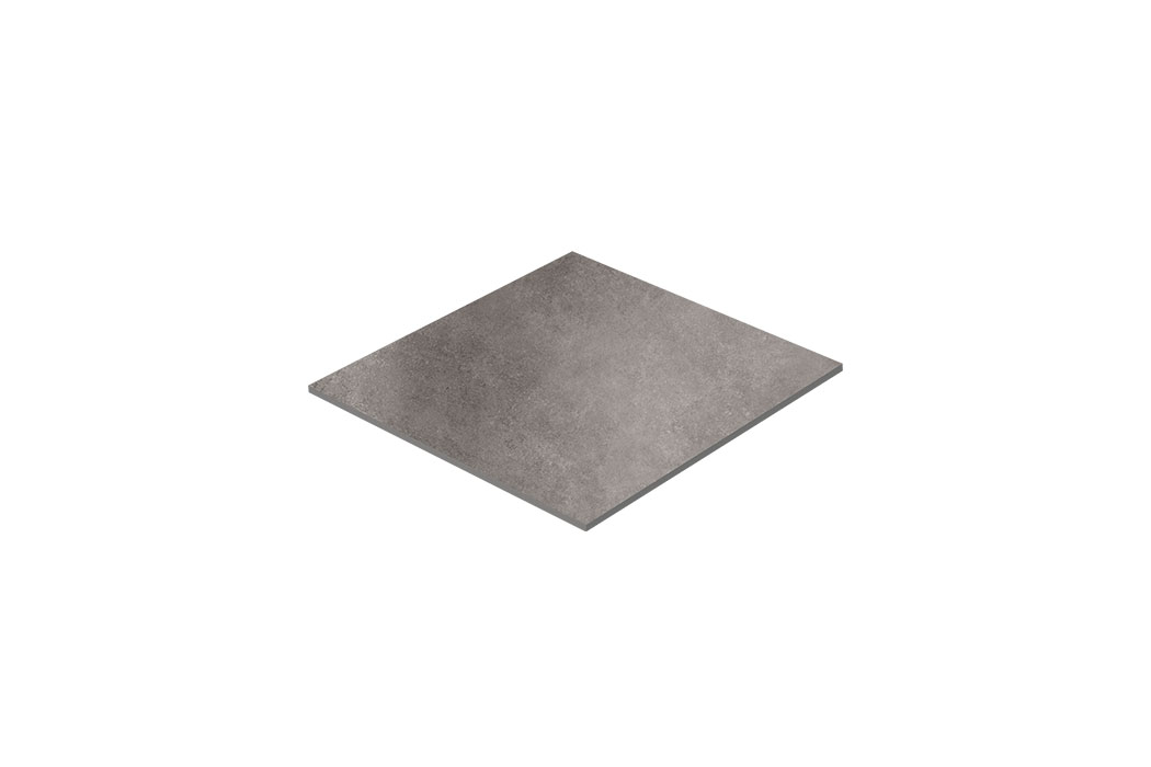 Porcelain stoneware floor and wall tile 60 x 60 cm anthracite matt