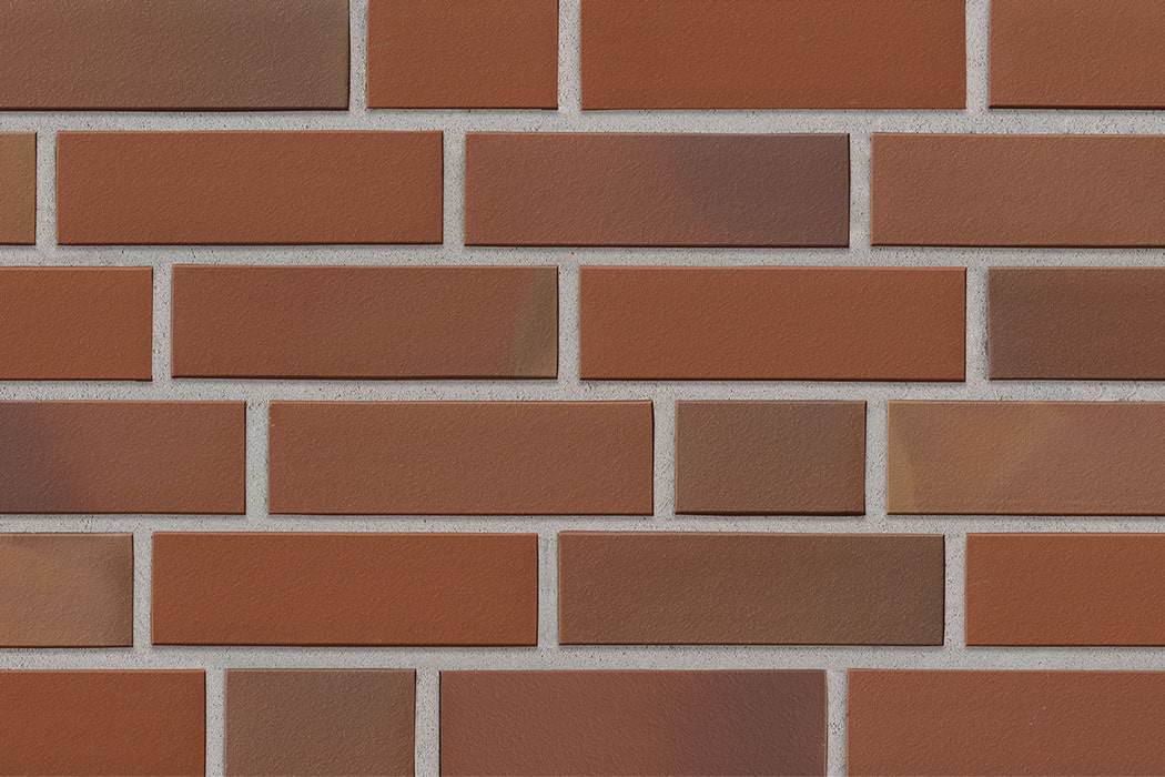 Clinker brick slips NF 240 x 71 mm patrician red flashed