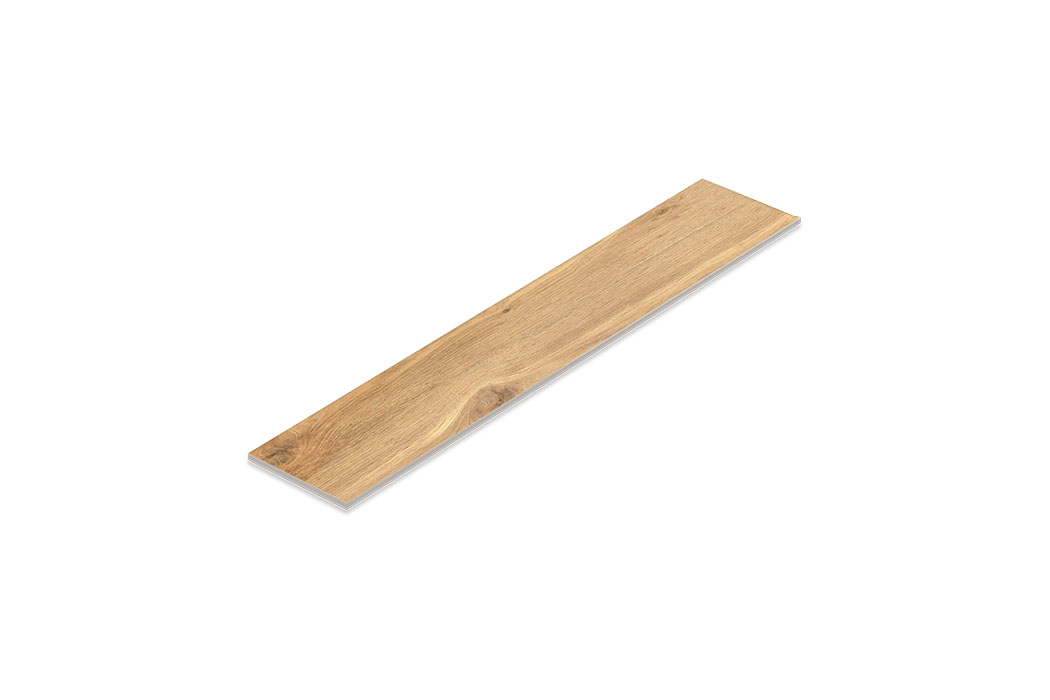 Porcelain stoneware floor and wall tile 23 x 120 oak